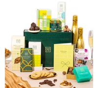 Gluten Free Hamper with Truffles & Hot Chocolate Set, New Baby Gift Hamper Mum Plus 1 Prosecco by EDEN & CO