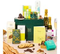 Gluten Free Hamper with Truffles & Hot Chocolate Set, New Baby Gift Hamper Mum Plus 2 Non-Alcoholic Mocktails by EDEN & CO