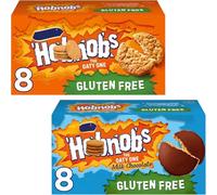 Gluten-Free Hobnobs Bundle with Original & Milk Chocolate Biscuits 150g each