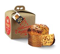 Gluten Free & Lactose Free luxury Italian Panettone with Chocolate Chips 400g Traditional Italian Christmas Cake