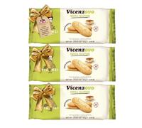 Gluten Free Lady Fingers Set of Matilde Vicenzi Gluten Free Savoiardi Biscuits 125g x 3 Pack by TGBK - Trifle Sponge Fingers | Lady Fingers Biscuits for Tiramisu