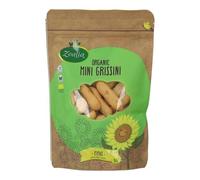 Gluten-free mini breadsticks with organic sunflower seeds 75 g