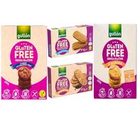 Gluten free Mix Flavour Luxury Pack Cookies, Multipack Selection Box Double Chocolate Chip, Sandwich Cream, Oat & Cocoa & Mini Cookies Lactose Free, perfect loving gift on all Occassions