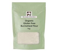 Gluten Free Organic Buckwheat Flour 1kg by Manor Springs