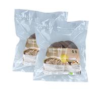 Gluten-free organic whole wheat buckwheat farmhouse bread 370 g