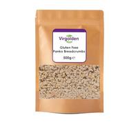 Gluten Free Panko Breadcrumbs 500g - Suitable for Vegetarians, Extra Crispy, Ideal for Schnitzel, Vegetables, Seafood, Chicken, and Meatballs