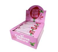 Gluten Free Snack Bars | Creative Nature Vegan Snack Bars | Berry Blend Flavour | Healthy Snacks, Lunchbox Snacks | Top 14 Allergen Free | 20 x 38g Bars
