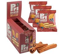 Gluten Free Snacks - Tasty & On-the-Go Oat-Based, Low Calorie, Delicious Snacks for Adults - No Sugar, Low Fat Vegan Food w/Natural Ingredients - 12 pcs Cinnamon Oaty Pockets (NEW RECIPE) by Pri Bakes