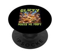 Gluten Free Tshirt - I Can't Eat Gluten PopSockets Adhesive PopGrip