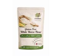 Gluten Free White Maize Flour - 500g Fine Corn Flour/Maize Meal - 100% Natural, Vegan, No Additives - Perfect for Baking, Tortillas & Porridge (500, Grams, 1, pounds)