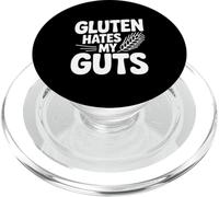 Gluten Hates My Guts PopSockets PopGrip for MagSafe