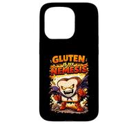 Gluten Intolerance Gluten Is My Nemesis Funny Food Humor Case for iPhone 15 Pro