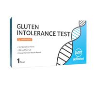 Gluten Intolerance Test Kit - At-Home Sensitivity Screening | Measures IgG Response to Gluten | Digestive Health, Food Sensitivity Insights | Easy Home Collection