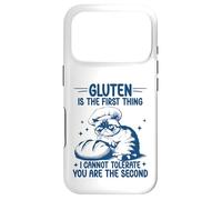 Gluten Is The First Thing I Cannot Tolerate Gluten Free Cat Case for iPhone 17 Pro