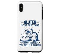Gluten Is The First Thing I Cannot Tolerate Gluten Free Cat Case for iPhone XS Max