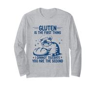Gluten is The First Thing I Cannot Tolerate Gluten Free Cat Long Sleeve T-Shirt