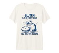 Gluten is The First Thing I Cannot Tolerate Gluten Free Cat Premium T-Shirt