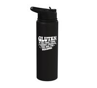 Gluten is The First Thing I Cannot Tolerate Gluten Free Stainless Steel Insulated Water Bottle