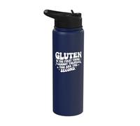 Gluten is The First Thing I Cannot Tolerate Gluten Free Stainless Steel Insulated Water Bottle