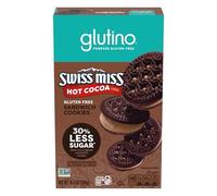 Glutino Swiss Miss Gluten Free Hot Cocoa Flavoured Sandwich Cookies, Gluten Free Snacks, 10oz