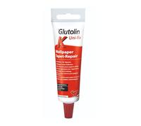 Glutolin K Uni-fix Wallpaper Tapet-Repair: Solvent-Free, Ready to Use Universal Glue for Rapid Repair, Transparent Drying Adhesive for Wallpaper Joints, Borders, Overlaps, Seam Repairs, 60 g