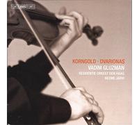 Gluzman:Res Orch Hague:N.Jarvi - Korngold: Violin Concerto; Dvarionas: Pezzo Elegiaco, Concerto