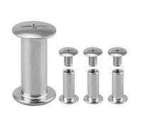 Glvaner 20 Sets M5 x 18mm Binding Screws, 304 Stainless Steel 18-8, Cross Head Chicago Screw Bingding Post Screw Kits for DIY Leather, Photo Albums, Bookbinding, Scrapbook, Belt