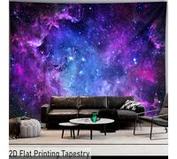 GLWDMB 1 Piece|Starry Sky Tapestry Wall Hanging, Polyester Cosmic Scene Decor for Living Room, Bedroom, Office, or Party Decor, Easy to Hang|230x180CM