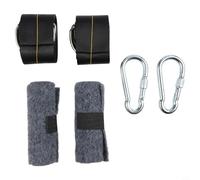 Glwei 2pcs Tree Swing Attachment Kit with 150x5cm Straps, 900kg Capacity Self-Locking Hanger for Outdoor Garden Camping