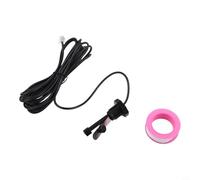 GLX FLO Q-12 Flow Switch for Swimming Pool For salt Generators, 316 Stainless Steel Housing, 5kg Max Pressure, 50mm Sensor Length