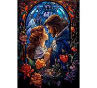 GLXPOG Cartoon Diamond Painting Kits for Adults, Colour 5D DIY Diamond Art Kits for Beginners Round Full Drill Painting with Diamonds Art Crafts for Home Wall Decor Gift 12x16 in / 30x40cm