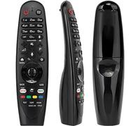 GLY AN-MR650A Magic Remote Control Fit for LG 2017 Smart TV, Replacement ONLY for LG TV Voice Magic Remote AN-MR650A, with Voice/Magic/Pointer Functions, with Amazon and NETFLIX Shortcut Buttons