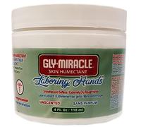 GLY MIRACLE Laboring Hands Hand Cream - Moisturizing Cream With Non-Grease Formula - Ideal Skin Humectant for Extremely Dry Hands - Smoothes and Softens Eczema, Psoriasis, Cracked Hands, 4 Fl Oz