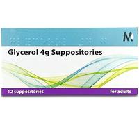 Glycerol 4g Suppositories for Infants - Pack of 4x12 - Gentle Constipation Relief for Babies - Quick-Acting, Pediatrician-Recommended - Easy-to-Use, Non-Prescription Laxative