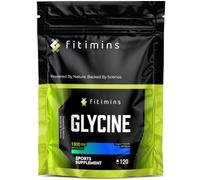 Glycine 1000mg Supplement | Glycine Capsules for Muscle Growth, Exercise Performance, Brain Health & Wellbeing Support | 120 Vegan Capsules | 2-Month Supply | UK Made