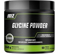 Glycine Powder 240g - 3000 mg of Glycine per Serving with Vitamin B6-80 Servings per Pack - Amino Acid Supplement - Vegan and Without Additives - by MZ
