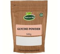 Glycine Powder 500g - Pure Amino Acid Supplement for Sleep, Muscle Recovery, and Anti-Aging - 100% Vegan, Non-GMO by Hatton Hill