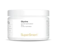 Glycine Pure Powder - Excellent Daily Intake - 100% Vegan - Premium Quality Amino Acid - No Additives - No Excipients - Supports Collagen & Creatine Production - SuperSmart