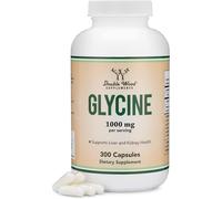 Glycine Supplement | 300 Glycine Capsules | Manufactured in The USA