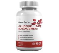 Glyco Forte Glucose Management Supplement, Blood Sugar Metabolism, Metabolic Health, Weight Management, 60 Capsules, 1 Capsule per Serving, 60 Servings