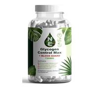 Glycogen Control Max| Glyco Care and Guard| Vegan | Natural Supplement| 120 Capsules| 700mg |Gluten-Free| 120 Servings | 60 Days Supply| No Additives or Fillers
