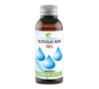 Glycolic Acid - 60 gr - 70% High-Strength AHA Exfoliating Solution | Deep Skin Renewal & Texture Refining Formula | Aqua-Based | For Experienced Users & Professional Use Only