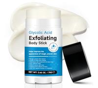 Glycolic Acid Exfoliating Body Stick,Smooth & Soft Skin Formula Exfoliating Body Scrub,Dead Skin Remover Moisturising Solid Balm,Gentle Body Care Stick for Nourishing Care Smooth Texture
