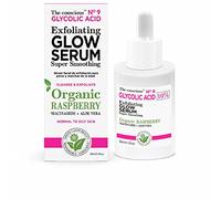 GLYCOLIC ACID exfoliating glow serum organic raspberry 30 ml