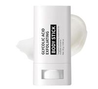 Glycolic Body Scrub Bar - 18g Skin Balm | Moisturizing Body Care: Leave-in Smoothing Formula Designed to Remove Dead Skin, Hydrate Skin Areas