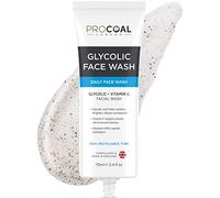 Glycolic Face Wash with Vitamin C by Procoal - Purifies, Cleanses and Resurfaces Complexion, Cruelty-Free, Made in UK