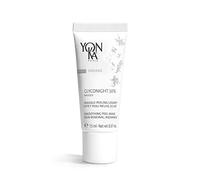 GLYCONIGHT 10% MASK - SIZE INTRODUCTION 15ml | Triple Effectiveness With 10% Pure Glycolic | Anti-Ageing, New Skin Effect, Radiance | Dermatologically Proven Results ! 98% Natural Origin