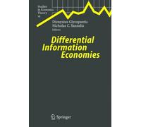 Glycopantis - Differential Information Economies - New hardback or cas - X555z