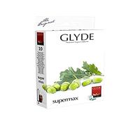Glyde Ultra Super Max Vegan Condoms 10 Pack
