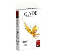 Glyde Ultra Super Max Vegan Condoms 10 Pack